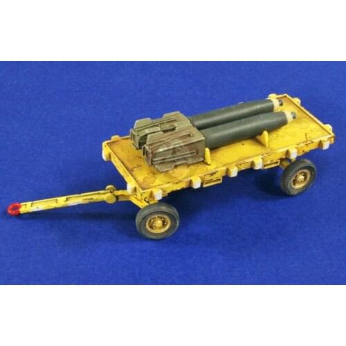 Scenario model resin modern aircraft ground handling 1:48 sand table model