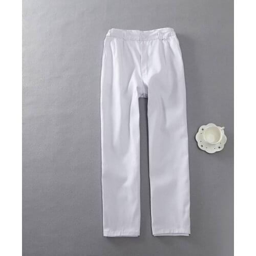 Cheap chef pants uniform white chef pants chef wear pants white chef trousers chinese restaurant waiter uniform