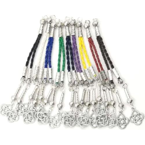 2019 The latest tassels Tasbih leather tassels Red yellow black blue Accessories tassel