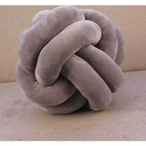 Knotted Plush Beach Sun Lounger Pillow Waist Back Cushions Chaise Lounge Rocking Deck Chair Pillow 18cm/30cm/25cm