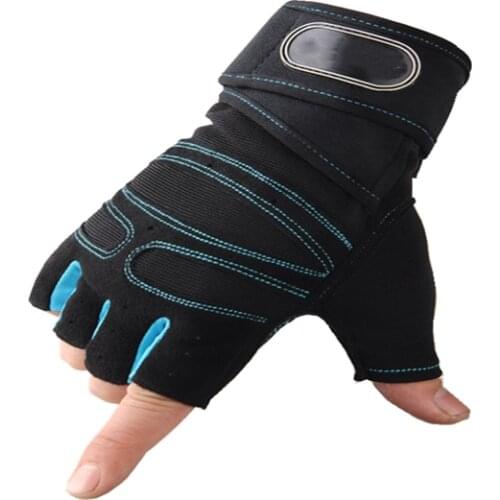 Half Finger Fitness Goves Mens And Womens Equipment Training Wrist Potector Summer Thin