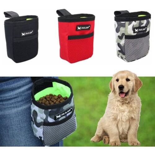 Mini Portable Training Dog Snack Bag Outdoor Pet Supplies Strong Wear Resistance Large Capacity Puppy Snack Reward Waist Bag