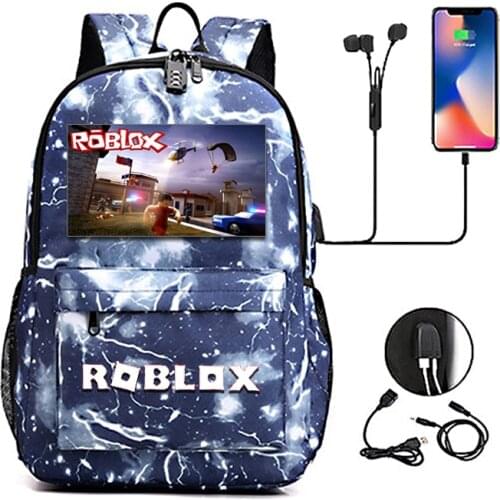 USB Anti-theft Women Bagpack Thunder Backpack Teenagers Schoolbags Canvas Student Backpack For Boy Girl Children bag A-1