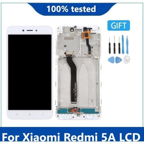 For Xiaomi Redmi 5A LCD Display Touch Screen Replacement Digiziter For Redmi 5A Screen Display Assembly With Frame