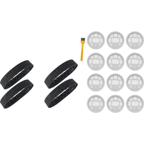 2 Set Vacuums Cleaner Accessories: 1 Set Washable Hepa Filter & 1 Set Anti-Wear Tire Skin