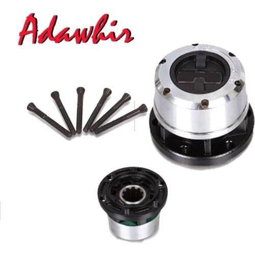 2 piece x FOR JEEP UAZ GAZ 1961--> FREE WHEEL BEARING LOCKING HUB B056 AVM410 STEEL 10 teeth