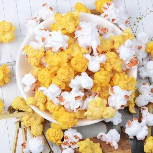 5PCS Play Miniature Dollhouse Mini Popcorn Pretend Play ob11 Barbies Doll Food Kitchen Toys Accessories