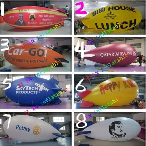 Free air shipping inflatable air balloons for sale, custom make inflatable airplane helium balloon for advertising, helium blimp