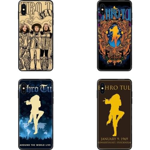 Music English Band Jethro Tull Black Soft TPU Protective Cover Case For Huawei Honor 20 20i 20s 10 10i 6A 7A 7X 8C 8X 9 9A 9I