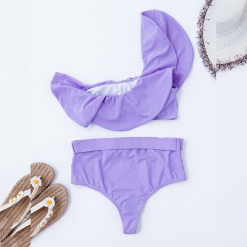 COCKCON Swimwear With Ruffles