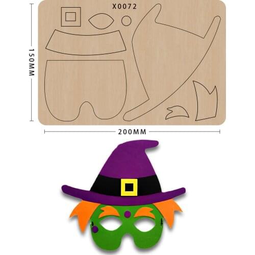 Knife mold diy craft Die Cut wooden Scrapbooking handmade Wooden Die-cutting Template Cutting Mold Wood Die