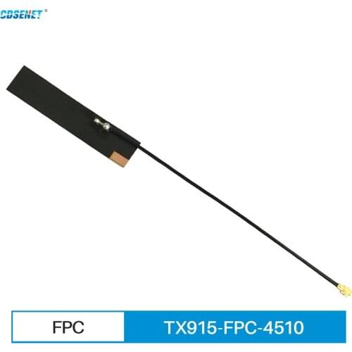 PCB Antenna IPEX 868MHz 915MHz WIFI Antenna PCB High Gain 2.0dBi Omi Directional Soft Connector CDSENET TX915-FPC-4510