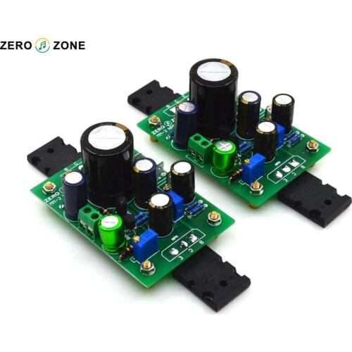 GZLOZONE One Pair Assembled NPN C5200 JLH1969 Class A Amplifier Board 10W+10W