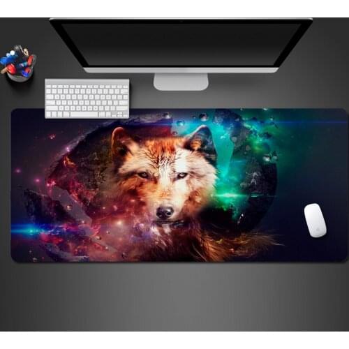 Cool Wolf Mouse Pad Super Hot PC Gamer Gaming Mousepad Fashion Computer Keyboard Desk Mat Large Play Mats Best Gifts