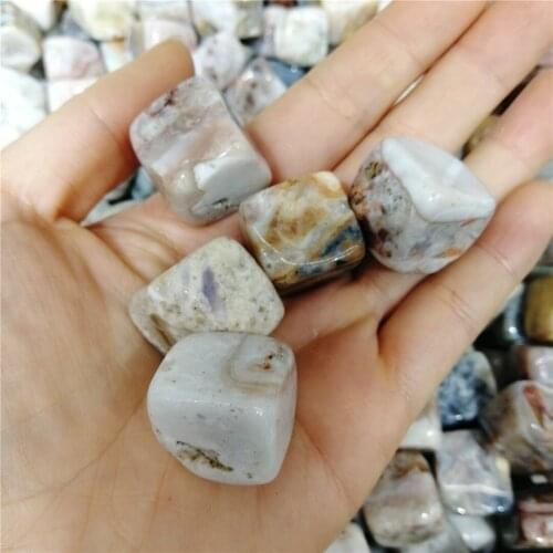 Natural gemstones agate stone agate vase stone healing crystal mini stone minerals china gravel for chakra