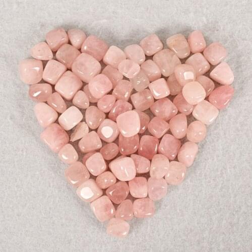 100g rose quartz tumbled stone Irregular polishing natural rock mineral bead for Chakra Healing home decoration accessories