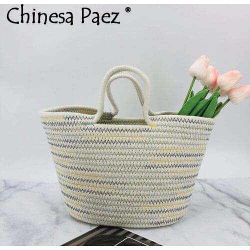 Handmade Half-Round Rattan Woven Straw bohemia totes Summer Women Messenger Crossbody Shopping Bags Girls Small Beach Handbag
