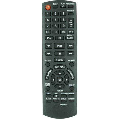 Remote Control For Panasonic SC-PM50D SA-PM50D SA-PMX90 SC-PMX80 SC-PMX82 SA-PMX70EG SA-PMX152 Compact CD Stereo Audio System