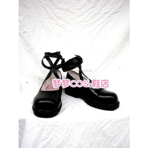 Rozen Maiden Kanarienvogel kanaria Anime Characters Shoe Cosplay Shoes Boots Party Costume Prop
