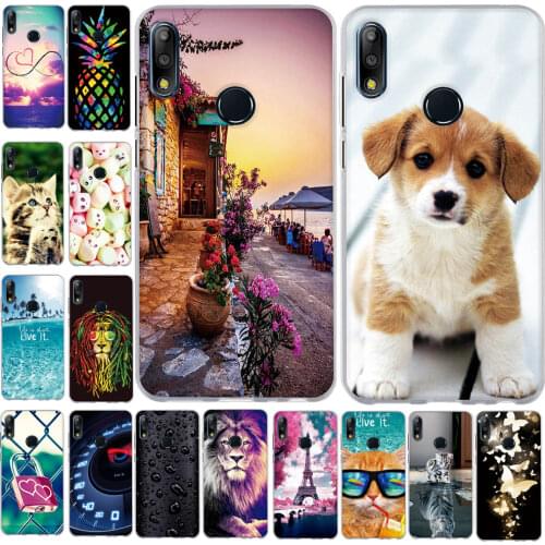Silicone Cover For Asus Zenfone Max Pro M2 ZB631KL TPU Case Pattern Coque For Asus Max Pro ZB631KL Phone Case Shell Cover