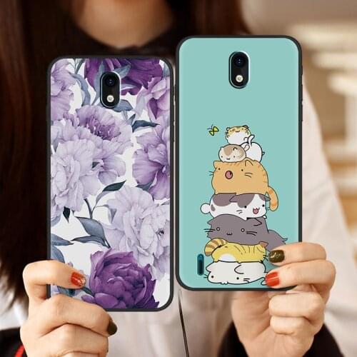 Silicone Durable Phone Case For Nokia C2 Frosted Cover Cute New Arrival Full wrap Anti-knock TPU