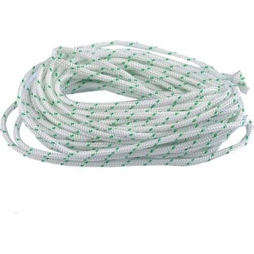 2pcs 4M Recoil Starter Pull Start Cord / Rope For Husqvarna Chainsaws Lawn Mower Engine Atco 4mm Diameter Oil Petrol Resistant