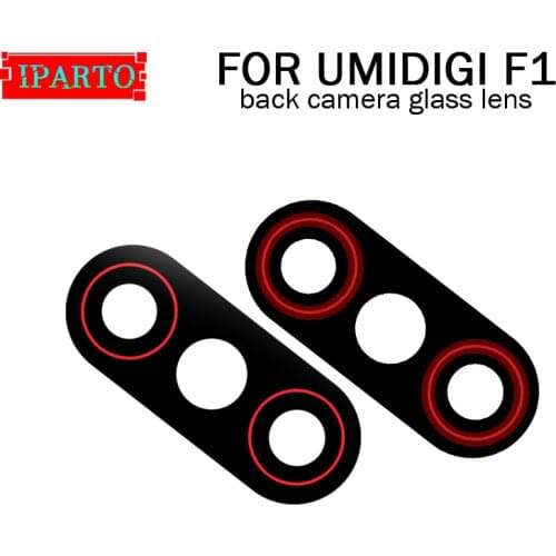 UMIDIGI F1 Back Camera Glass Lens 100% Original New Rear Camera Glass Lens Replacement For F1