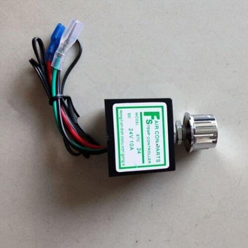 24V Car Air Conditioner Thermostat switch Adjustable temperature control W004