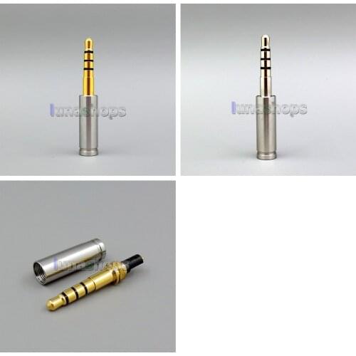 LN006275 Improved Version 3.5mm 4 pole Headphone Pins Adapter For Denon AH-mm400 AH-mm300 AH-mm200