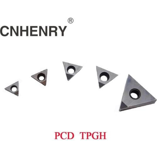 2 PCS PCD Turning Inserts TPGH110302/04/08 16T302/304/308 CNC PCD Diamond Inserts Carbide Milling Inserts CNC Inserts