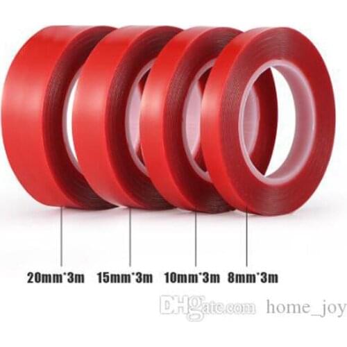 300cm Transparent Silicone Double Sided Tape Sticker For Car High Strength High Strength No Traces Adhesive Sticker Living Goods