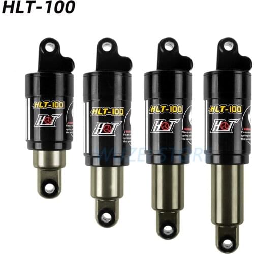 HLT-100 Bike Rear Shocks 125/150/165/185mm Mountain Bicycle Oil Spring Shock 850/1000 lbs Cycle Parts for MTB Electric Snow Bike
