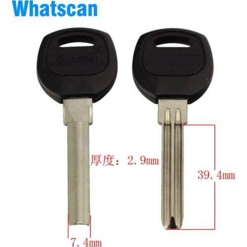 B215 Glue and small quantum narrow semicircle blank key for BAODEAN