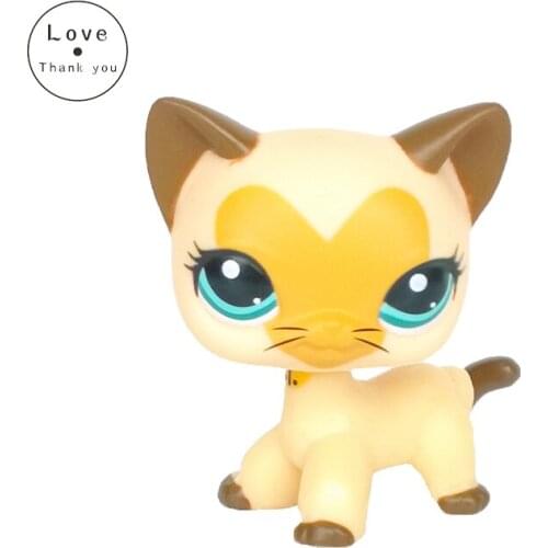 Lps Cat Pet Shop Toys Short Hair Cat #3573 Cute Animal Girl Gift