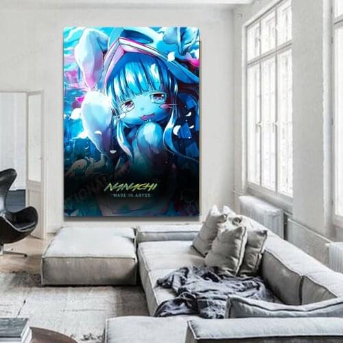 Cute Anime Made In Abyss Poster Canvas Mural Wall Painting Home Decoration Art