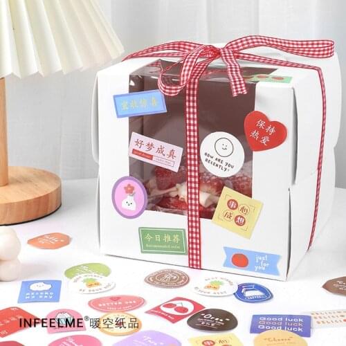 Candy Series Stickers Travel Journal Decorative Stickers Kawaii Scrapbooking Planner Stationery Album Diary Stickers