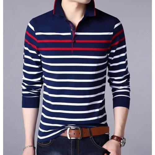 2019 Spring New Design tee shirt homme Casual Shirt Male T Shirt Spring tshirt Full Sleeve Polo Shirt Men