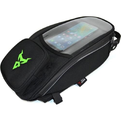 Motorcycle Bag Touch Screen Oil Saddle Bag Moto Motorbike Single Shoulder Bag Riding Racing Backpack Motocross Tank Bag 4 Color