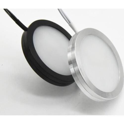 Ultra-thin LED Cabinet Mini Spotlight 3W Jewelry Display Free Perforation Ceiling Mounted Indoor DC12V Small Downlight 5W