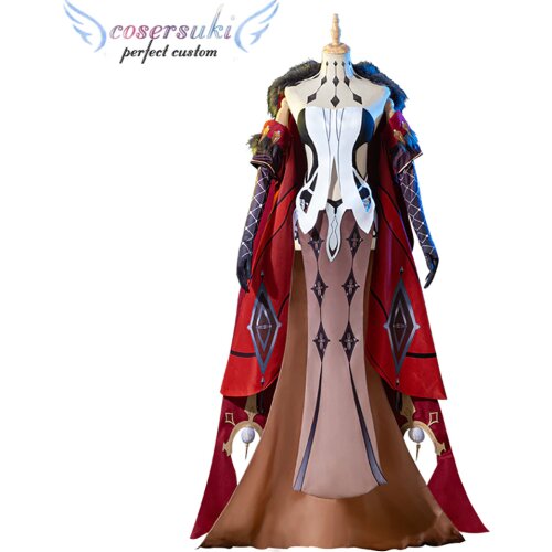 Genshin Impact La Signora Cosplay Costume Shoes Game Suit Anime Outfits Sexy Dress Halloween Uniforms For Women