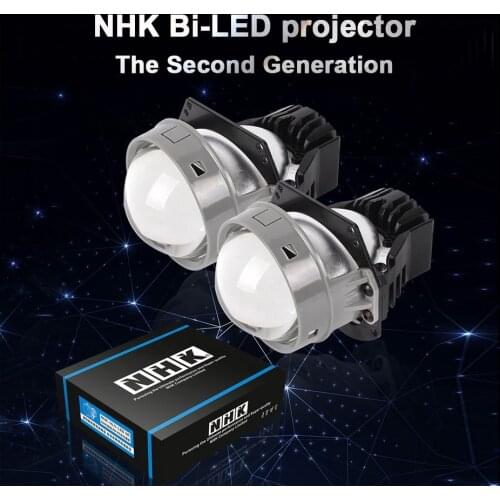 NHK Bi-LED projector II Second Generation blue version 3.0inch excellent performance for vehicle headlight car accessories