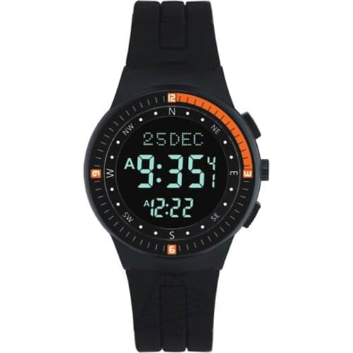 Azan Watch for Muslim with Prayer Alarm Hijri and Auto Qibla Compass in Arabic Language
