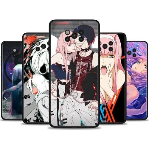 Case For Poco X3 M3 Pro NFC F1 Cover for Mi Note 10 Pro Fundas for Mi CC9 Pro CC9E A3 A2 Lite Coque Anime Darling In The Franxx