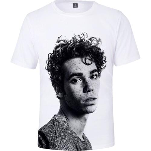 Salute Childrens Star Cameron Boyce 3D T shirt Men/Women Fashion Casual Hip Hop T-shirt Cameron Boyce Mens T-shirt Tees