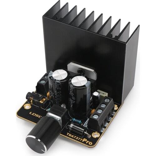 DIY speaker power amplifier module TDA7377 power amplifier board 12V dual-channel stereo 30W*2 car-level power amplifier