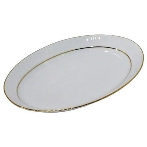 Güral porcelain 35 cm salad plate