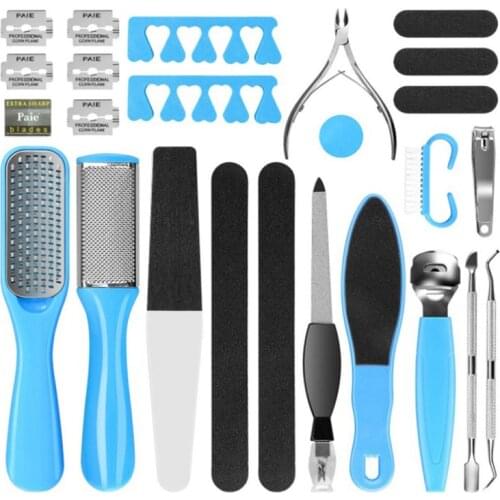 Pedicure Tools Professional Pedicure Brush Finger Separator Kit Feet Care Ingrown Nail Self Care Remove Callus File For Heels