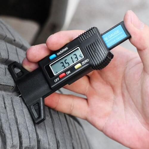 Car Tyre Tire Tread Depth Gauge Meter Measurer Tool for Mercedes Benz AMG W203 W204 W205 W211 W212 C117 W176 CLA X253 S205