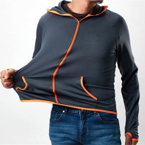 New Spring Jacket Men Hydrophobic Quick-drying Ice Silk Waterproof Sunscreen Lighrweight Casual Jackets Outdoors Sports Clothes