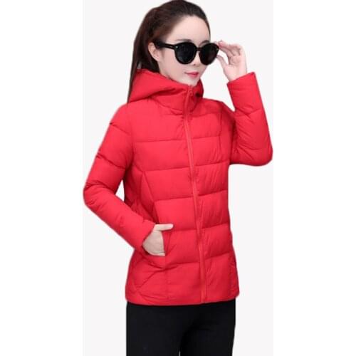 Autumn Winter Jacket Women Coat Fashion Female Hooded Winter Jacket Women Parka Warm Casual Plus Size Overcoat Jacket Parkas AH7